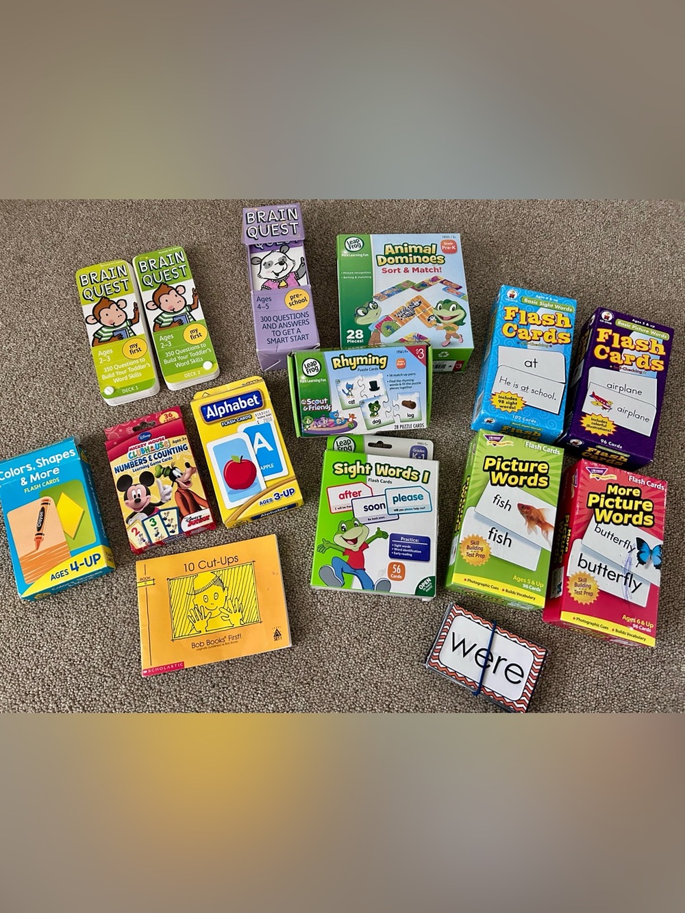 ✏️ Learning Flashcards! 🍎 Great for At Home or In the Classroom!
